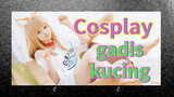 Cosplay gadis kucing