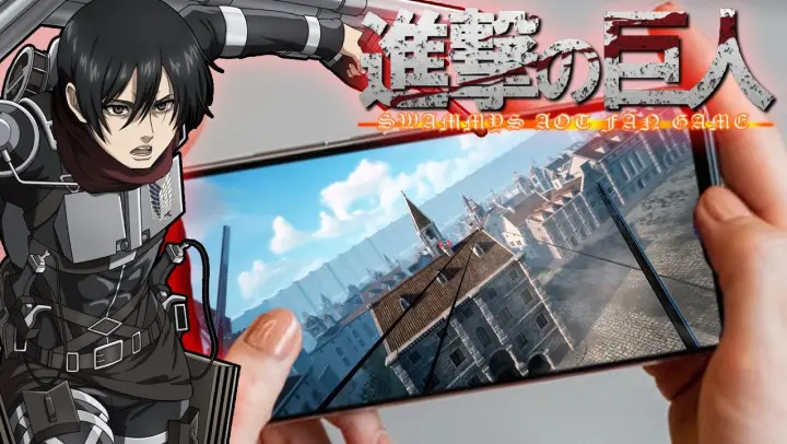 FREE Mobile Attack On Titan Game - Major Update! (Swammys AOT Fan Game)