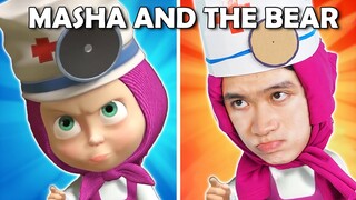 MASHA AND THE BEAR WITH ZERO BUDGET #19 | Funny Animated Parody By Wow Parody