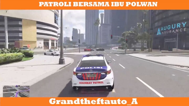 PATROLI BERSAMA IBU POLWAN