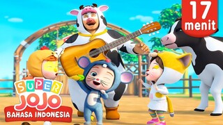 Bayi JoJo Punya Banyak Teman Di Pertanian | Lagu Binatang Anak | Super JoJo Bahasa Indonesia