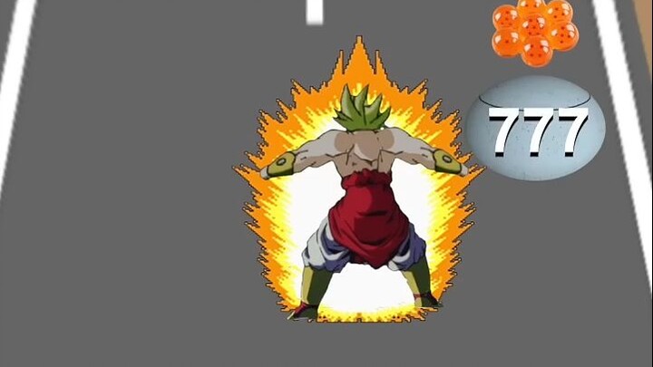 Broly MAD Broly vô song trong mini game gian lận