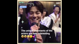 #2022 SBS Drama Awards #Ahnhyoseop #Kimsejeong 🤣😁🤭👏👍