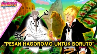 PESAN HAGOROMO UNTUK BORUTO-Boruto Two Blue Vortex chapter 10-fanfic