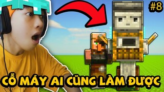 Cỗ Máy Đầu Tiên Mình Chế Tạo Trong Minecraft | Channy Minecraft sinh tồn #8