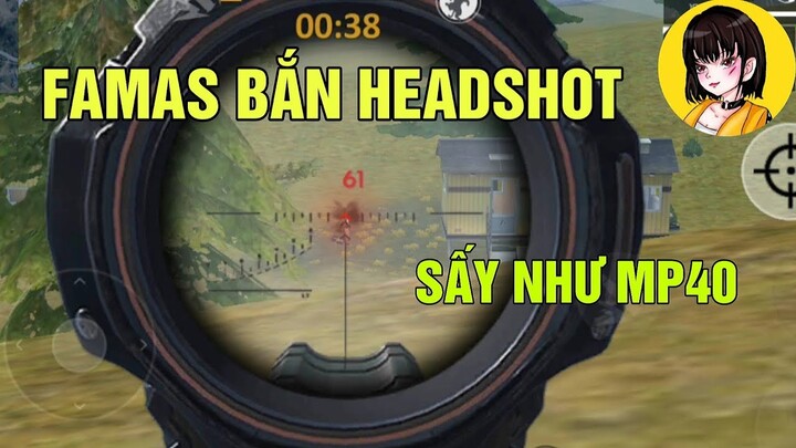 [Bình luận Free Fire] Cách Tab Bắn Famas Ra Đạn Nhanh Như Bắn Mp40 | ChiChi Gaming