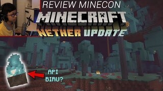 NETHER BAKAL ADA UPDATE!! (ada hutan & api biru) | Review Minecon 2019