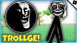 How to get "TROLLGE PART 3" BADGE in TREVOR CREATURES TEST - ROBLOX