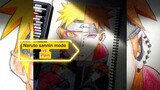 Draw Naruto mode sannin VS pain