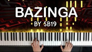 Bazinga by SB19 piano cover | free sheet music