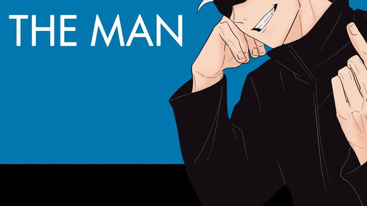 [Jujutsu Kaisen / Tulisan Tangan] Gojo Satoru I AM THE MAN—MEME