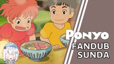 Ponyo Pertama Kali Makan Mie - Ponyo on the Cliff by the Sea 【FANDUB SUNDA】