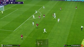 PES 2021 - Man đỏ vs Juventus Hiệp 2