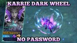 Script Skin Karrie Custom Dark Wheel Full Effects | No Password - Mobile Legends