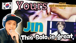 YOURS - JIN | BILLBOARD Hot Trending Songs TOP 10 |REACTION