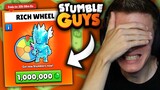 SPINNING THE MOST *EXPENSIVE* WHEEL IN STUMBLE GUYS!