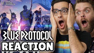 Best New Anime MMO?? | Blue Protocol Trailer Reaction | The Game Awards 2022
