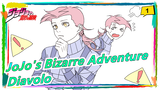 [JoJo's Bizarre Adventure/Hand Drawn MAD] Diavolo - Ura de Manbou ga ShinderuP_1