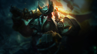 Siêu giầu với gangplank hộ vệ