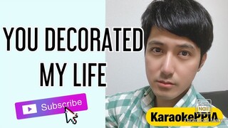 【ピアノカバー】 You Decorated My Life-Kenny Rogers-PianoArr.Trician-KaraokePPIA