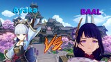Ayaka vs Baal | + Cutscene Genshin Impact