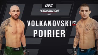 EA SPORTS UFC 4 - Featherweight - Prelims: Volkanovski vs Poirier