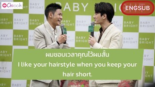 [Eng Sub] คริสสิงโต | KristSingto with Baby Bright Nice To Miss You | 22.01.2022