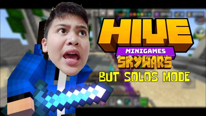 FEELING PRO! | Hive Solos Skywars (Filipino Gameplay)