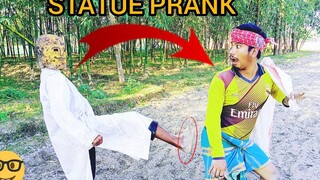 เล่นตลกรูปปั้น อัพเดท Viral STATUE PRANK 😁 NEW PRANK VIDEO ( PART 2 )