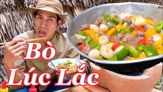 Bất Ngờ Với Món Bò Lúc Lắc Trứng Cút Của Út Lục Bình