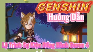 [Genshin, Hướng Dẫn] Lộ Trình Sự Kiện Đồng Hành Gorou 4