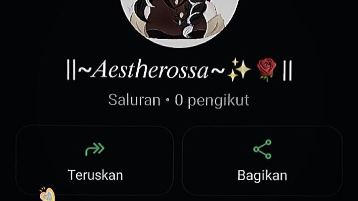 Ada yg mau masuk saluranku?  Tolong bantu follow yahh!! 😁✌✨💐