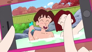 [Crayon Shin-chan] Hiroshi chiêu đãi Mi Ya khi tắm suối nước nóng và chuẩn bị chu đáo các bữa ăn lẩu