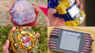 The final form of the main rider that combines multiple powers
