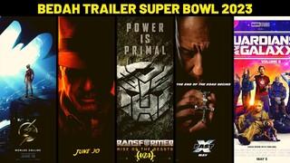 #BedahTrailer THE FLASH | GOTG VOL 3 | FAST X | CREED 3 | TRANSFORMERS 7 | INDY 5 #SuperBowl2023