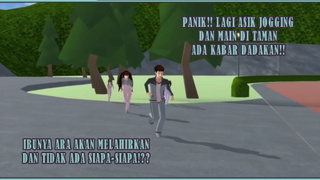 LAGI ASYIK JOGGING DAN MAIN DI TAMAN DAPAT KABAR IBU ARA AKAN MELAHIRKAN!! DRAMA SAKURA SCHOOL