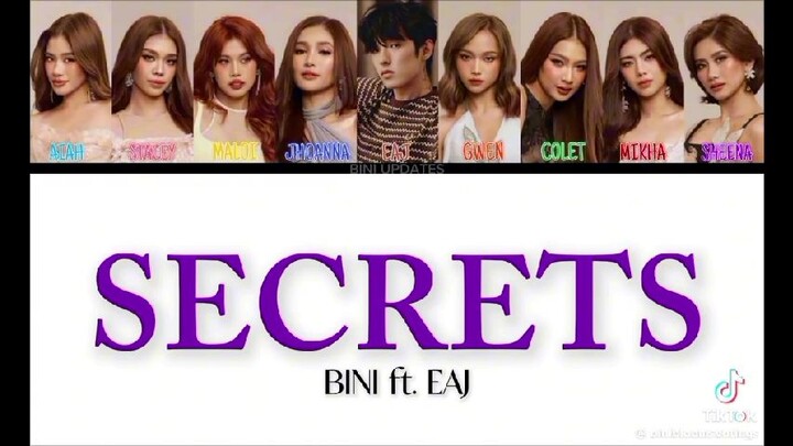 Secrets f.EAJ BY:BINI