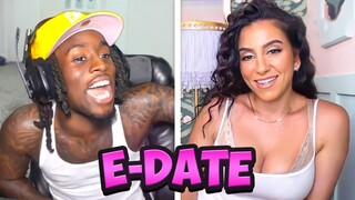 Kai Cenat Goes On Adin Ross E-Date w/Lena The Plug!