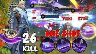 NOLAN The New Meta ~ Moonton Create A Monster ~ Nolan One Shot 26 Kill | Mobile Legends