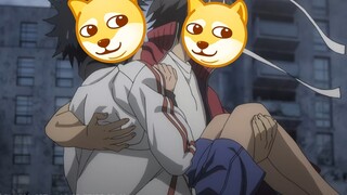 Hei, ada Sogiita Gunba dan Kamijou Touma di depanku←_←