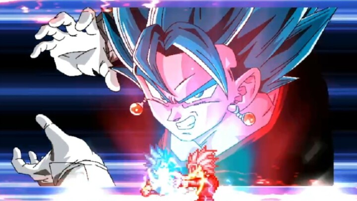 【mugen】Gogeta mạnh nhất trong chiều không gian so với Vegetto bất khả chiến bại