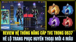 FREE FIRE | THẺ VÔ CỰC NÂNG CẤP HỆ THỐNG ĐỔI MÀU NHƯ ĐỒ HUYỀN THOẠI, REVIEW TRANG PHỤC HUYỀN THOẠI