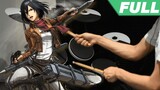 Shingeki no Kyojin OP 2 Full -【Jiyuu no Tsubasa (自由の翼)】by Linked Horizon - Drum Cover