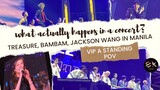 what actually happens in a concert? VIP A STANDING POV! (TREASURE, BAMBAM, JACKSON for Kpop Masterz)