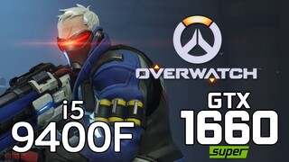 Overwatch on i5 9400F + GTX 1660 SUPER 1080p, 1440p benchmarks!