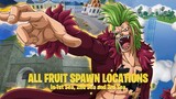 All Devil Fruit Spawn Locations in ALL 3 Sea's on Blox Fruits Update 17 Part 3