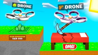 BEST* DRONE Strat! in Roblox Bedwars... (Cyber Kit)