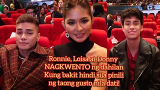 Donny Pangilinan, Loisa Andalio, Ronnie Alonte PINAKILIG pero di PINILI ng taong gusto nila NOON!