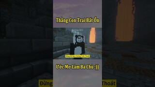 Ước Mơ Làm Bá Chủ Minecraft Bất Ổn Của Anh Đen Xì Xì 🤣 #shorts