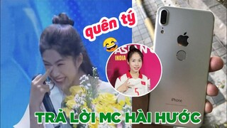 Thanh Nhã trả lời MC hài hước mà đáng yêu - Top bình luận hài Face Book.